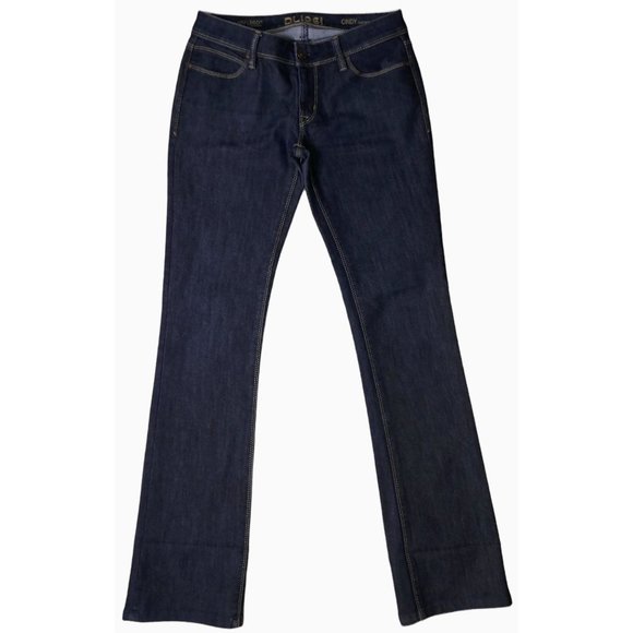 DL1961 Womens Mid Rise Bootcut Slim Boot CINDY Denim Blue Jeans Size 28 EUC - Picture 1 of 12